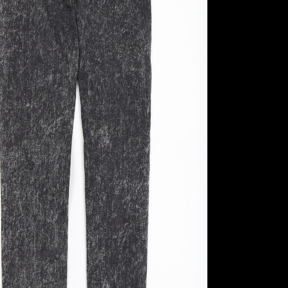 H&M Womens Grey   Skinny Jeans Size 8 L30 in