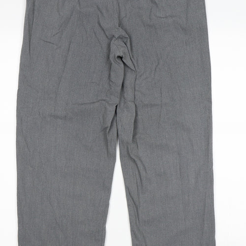 O Zone Womens Grey   Trousers  Size 14 L29 in