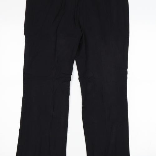 Marks and Spencer Womens Black   Trousers  Size 12 L27 in