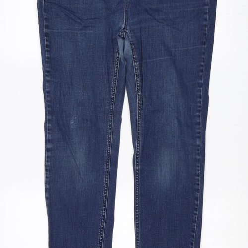 EAST Womens Blue   Skinny Jeans Size 16 L29 in