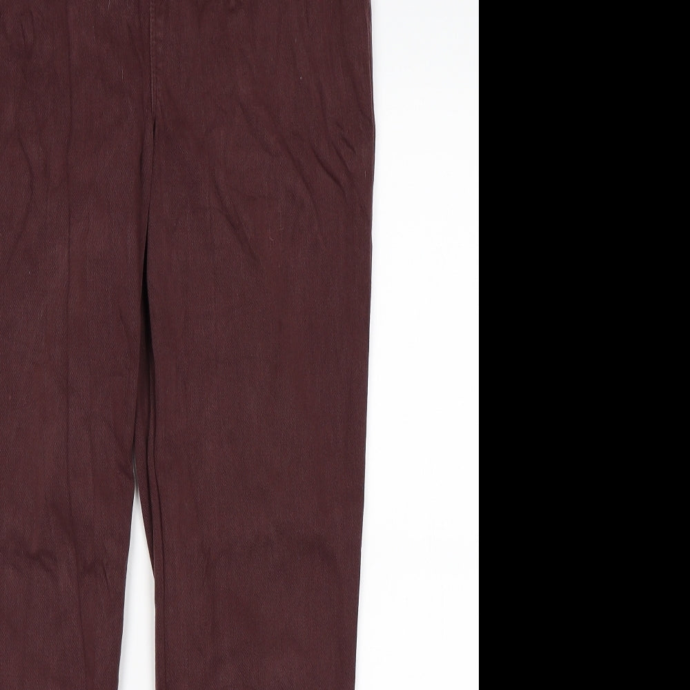 George Womens Purple   Jegging Jeans Size 14 L28 in