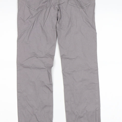 Here & There Womens Grey   Straight Jeans Size 28 in L28 in