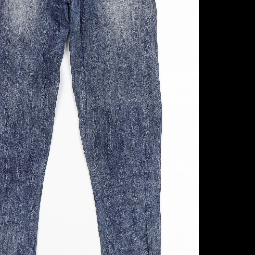 Miss Grace Womens Blue   Skinny Jeans Size 30 in L29 in