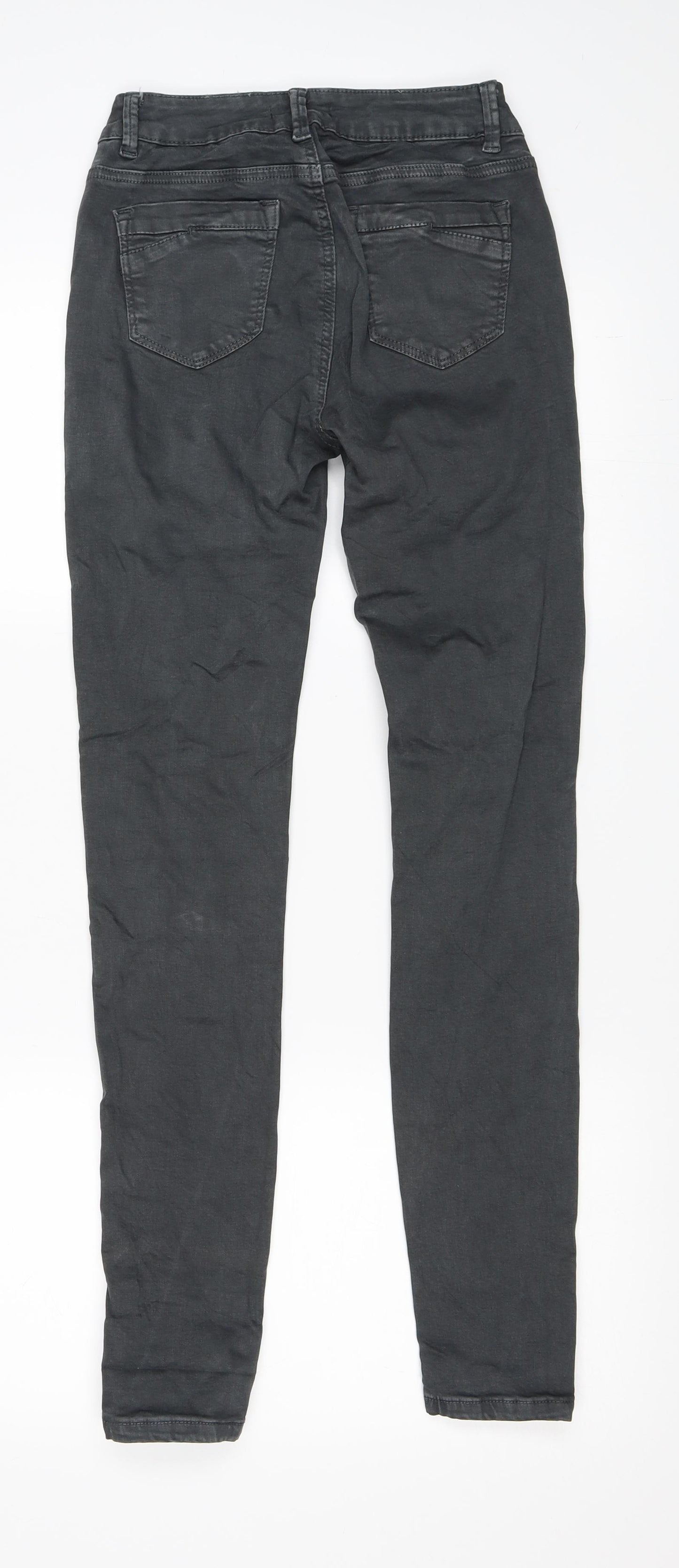 Colloseum Womens Grey   Skinny Jeans Size XS L28 in