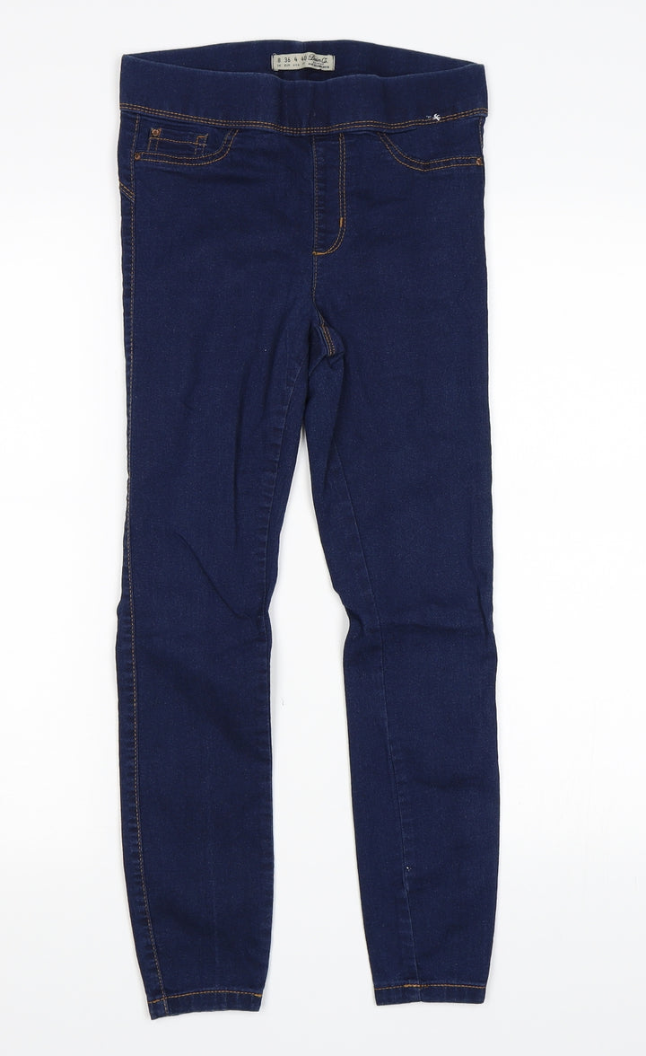 Primark Womens Blue Jegging Jeans Size 8 L25 in