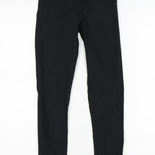 Topshop Womens Black   Skinny Jeans Size 25 in L30 in
