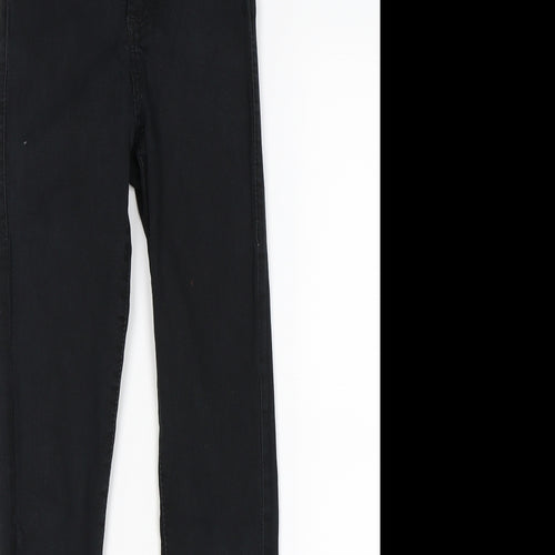 Topshop Womens Black   Skinny Jeans Size 25 in L30 in