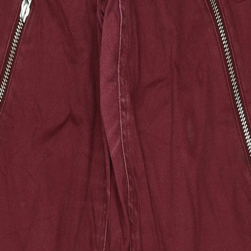 Gina Tricot Womens Red   Skinny Jeans Size 34 in L31 in
