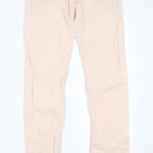 Fresh Made Womens Pink   Skinny Jeans Size S L28 in