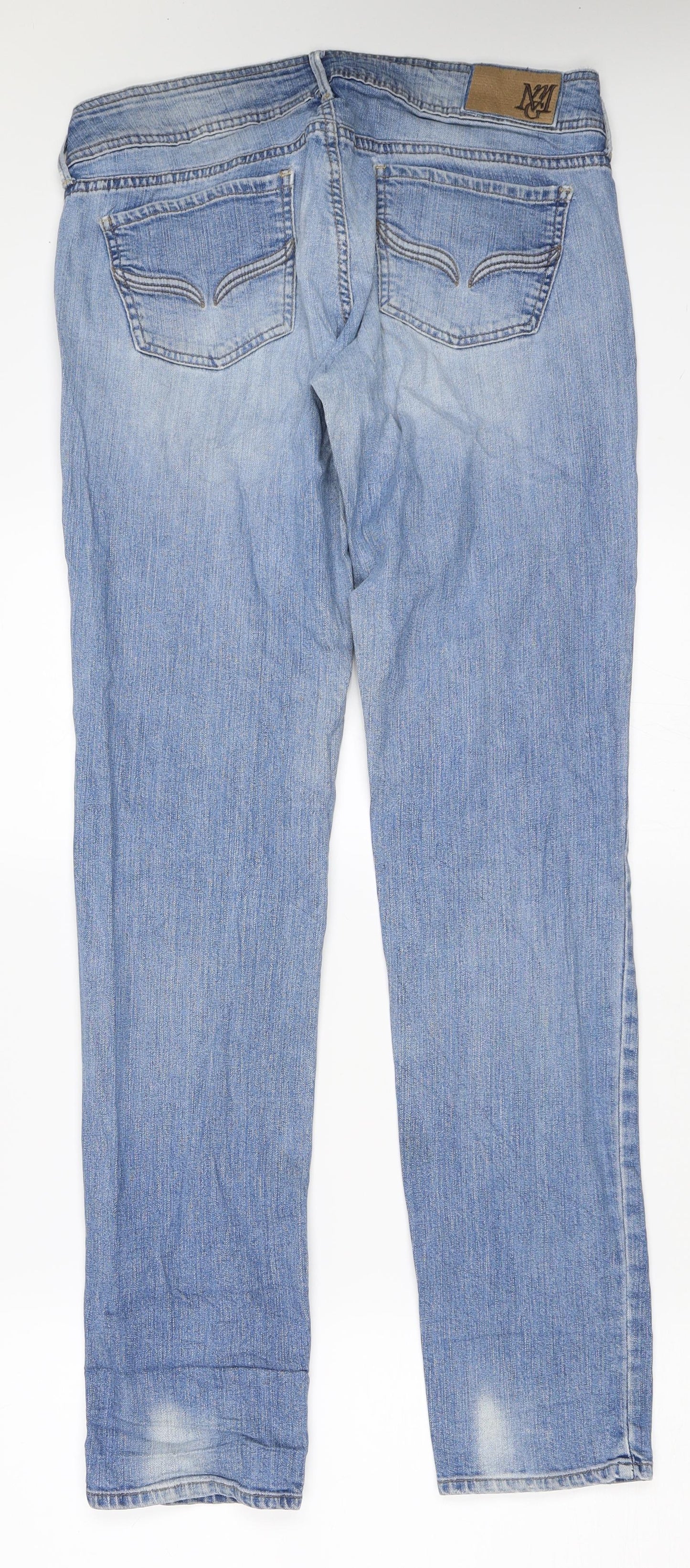 Mango Womens Blue   Skinny Jeans Size 34 in L34 in