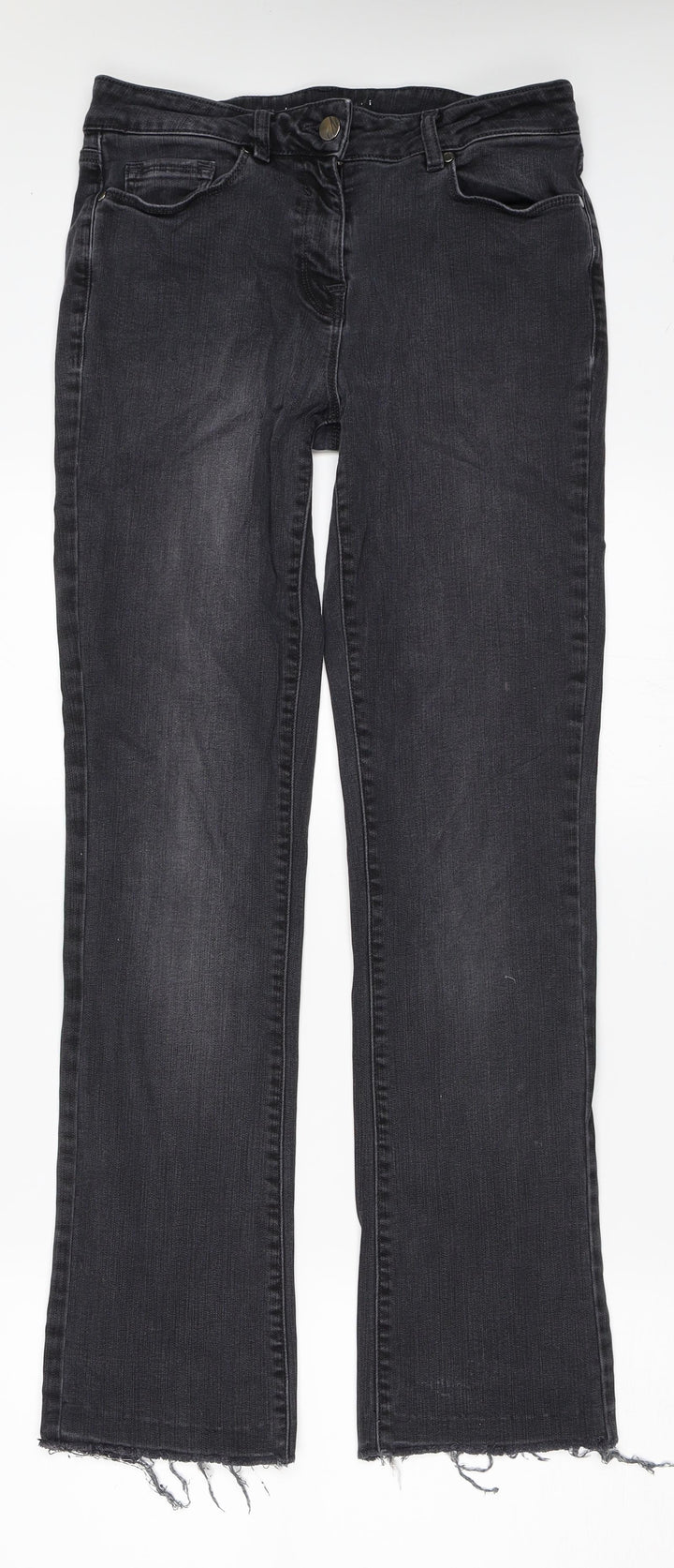 Preworn Womens Black   Straight Jeans Size 30 in L31 in