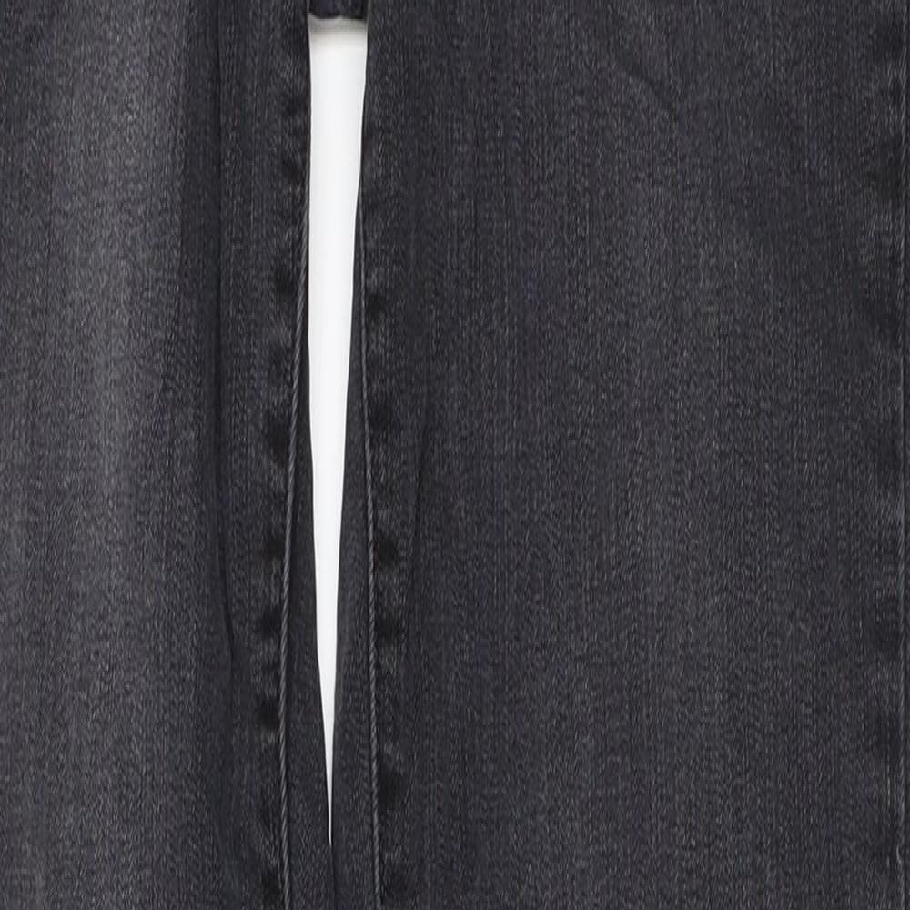 Preworn Womens Black   Straight Jeans Size 30 in L31 in
