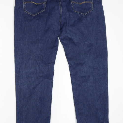 Yazz Collection Womens Blue   Straight Jeans Size 32 in L25 in