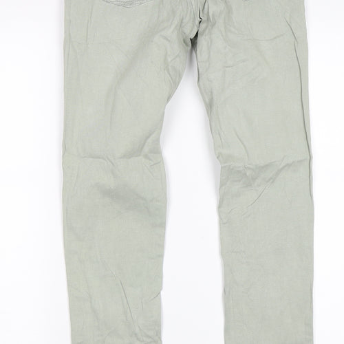Eight2Nine Womens Green   Skinny Jeans Size 29 in L31 in