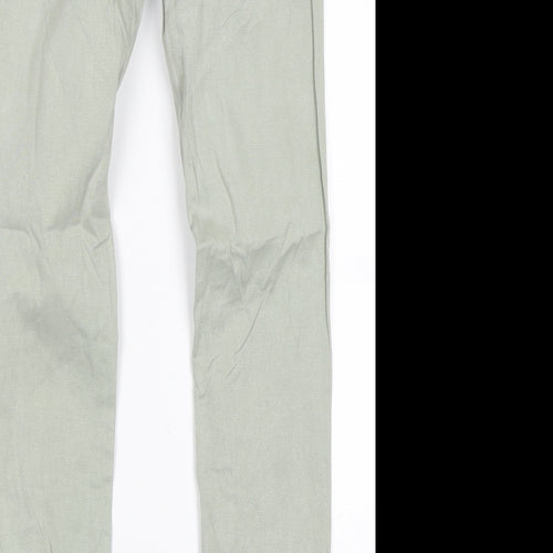 Eight2Nine Womens Green   Skinny Jeans Size 29 in L31 in