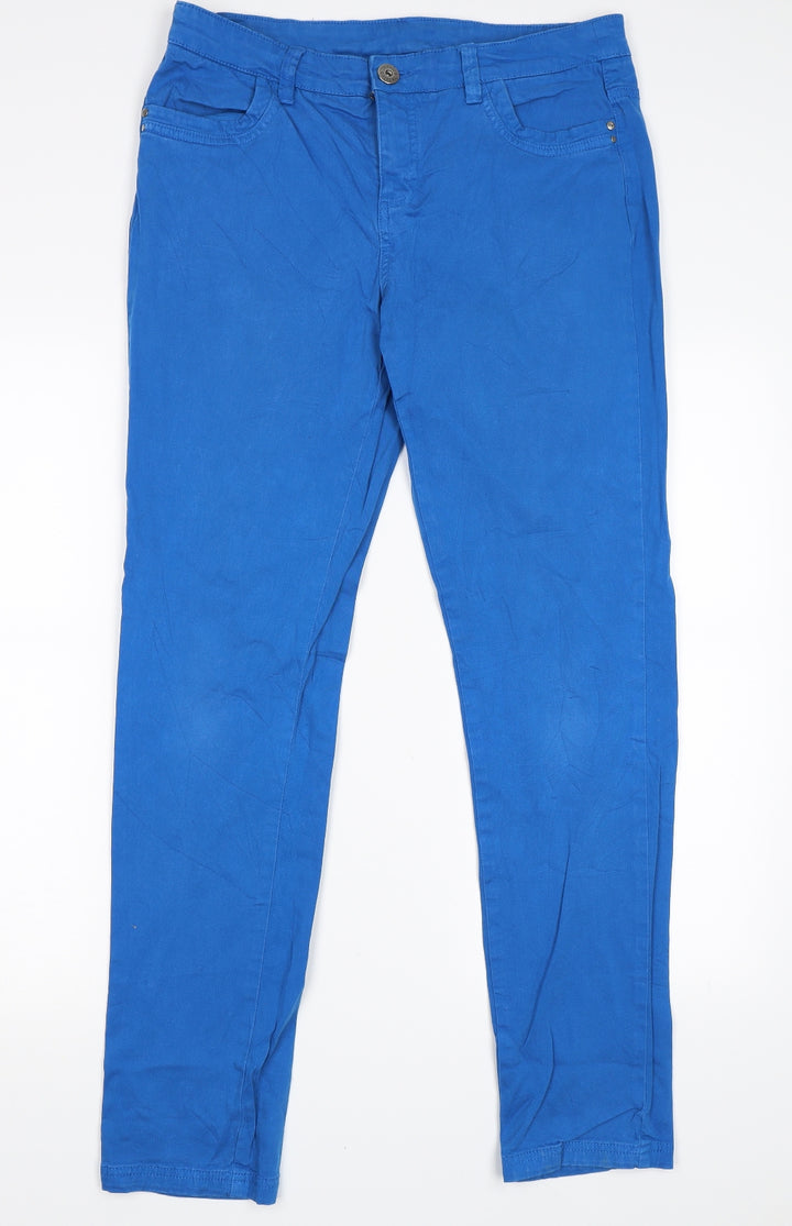 Yessica Womens Blue   Straight Jeans Size 32 in L32 in