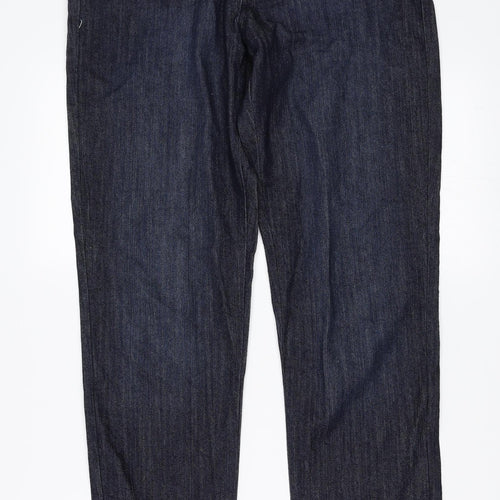 Jet Line Womens Blue   Straight Jeans Size 34 in L33 in