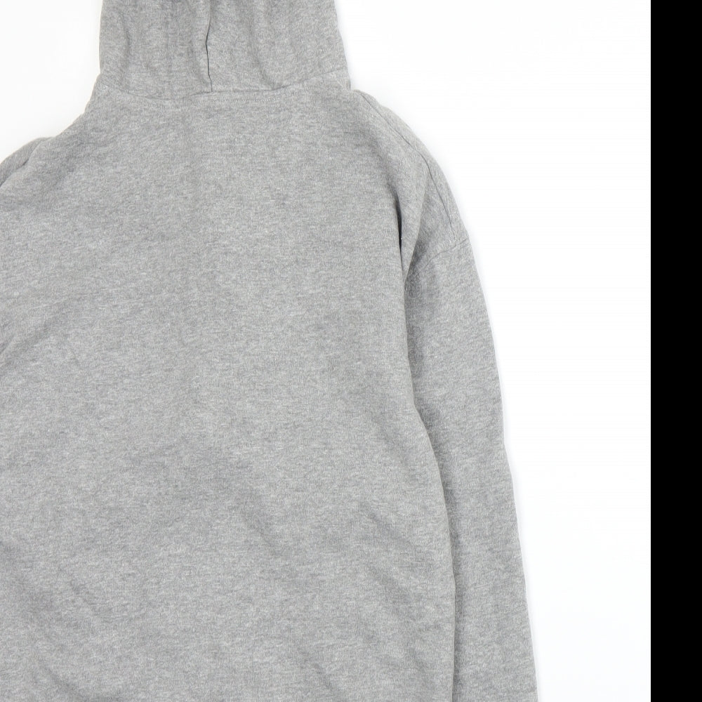 Matrix Mens Grey   Full Zip Hoodie Size M