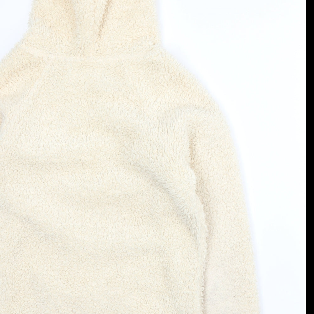 New Look Womens Beige   Pullover Hoodie Size S