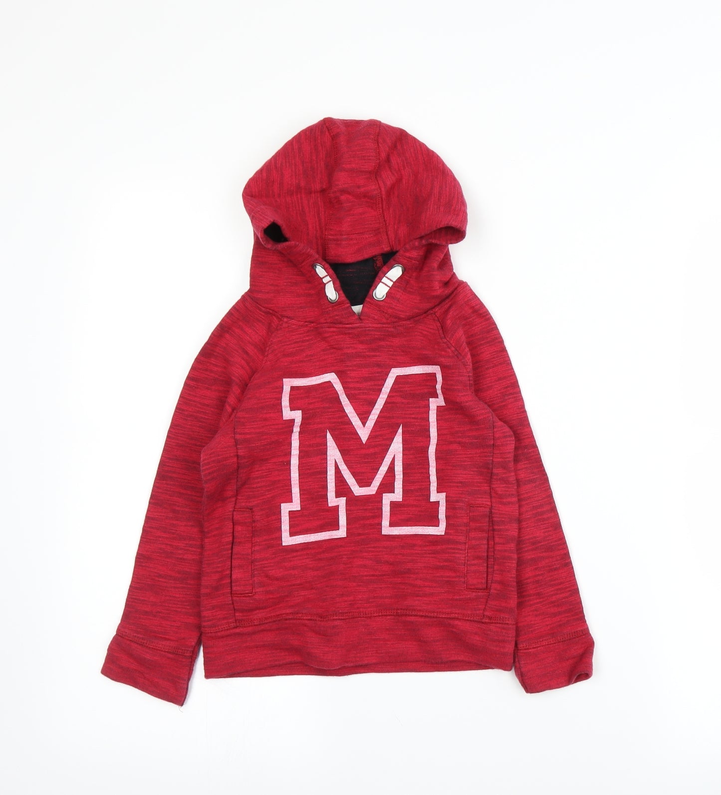 NEXT Boys Red   Pullover Hoodie Size 3-4 Years