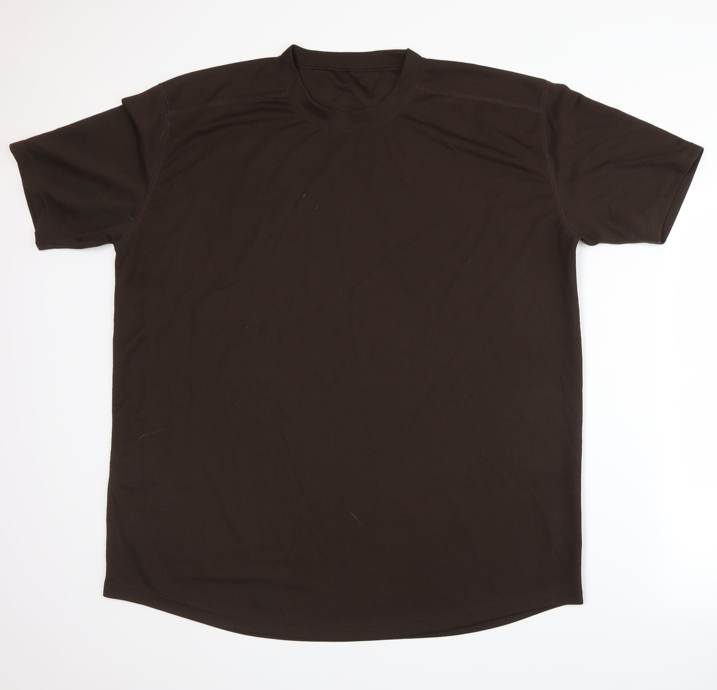 Preworn Mens Brown    T-Shirt Size M