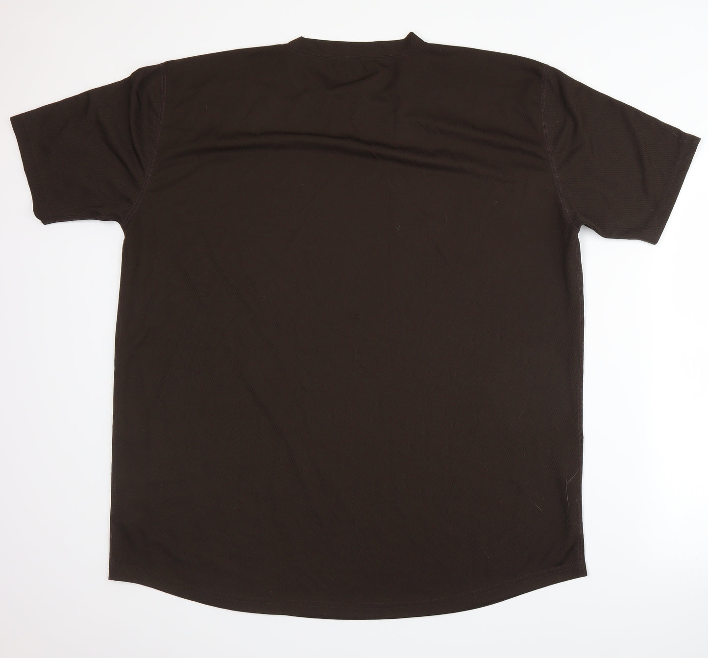 Preworn Mens Brown    T-Shirt Size M