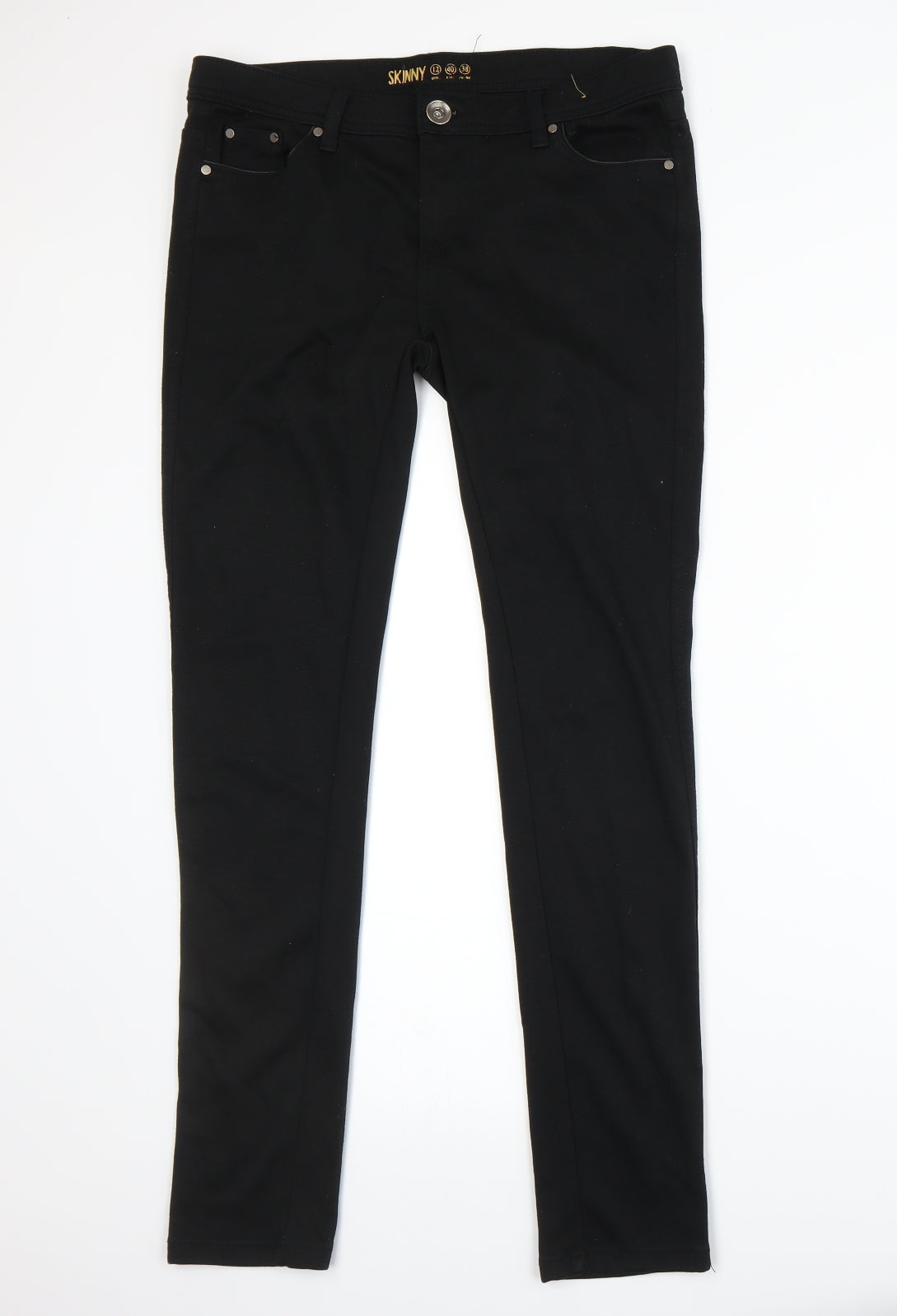 Primark Womens Black   Jegging Jeans Size 12 L27 in
