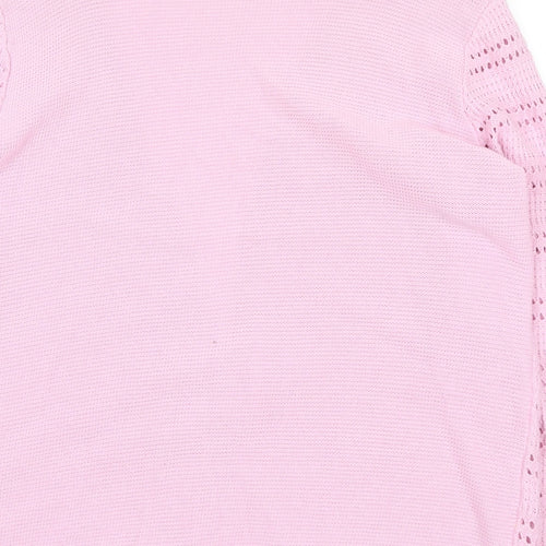 Damart Womens Pink   Cardigan Jumper Size 22