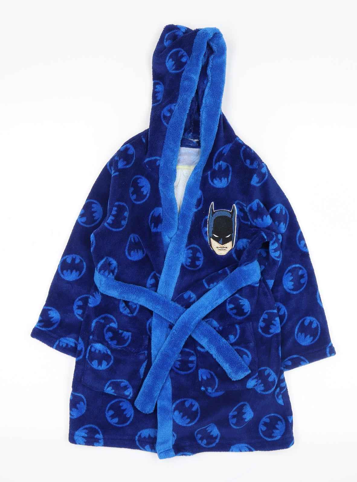 no brand Boys Blue    Robe Size 4-5 Years  - batman