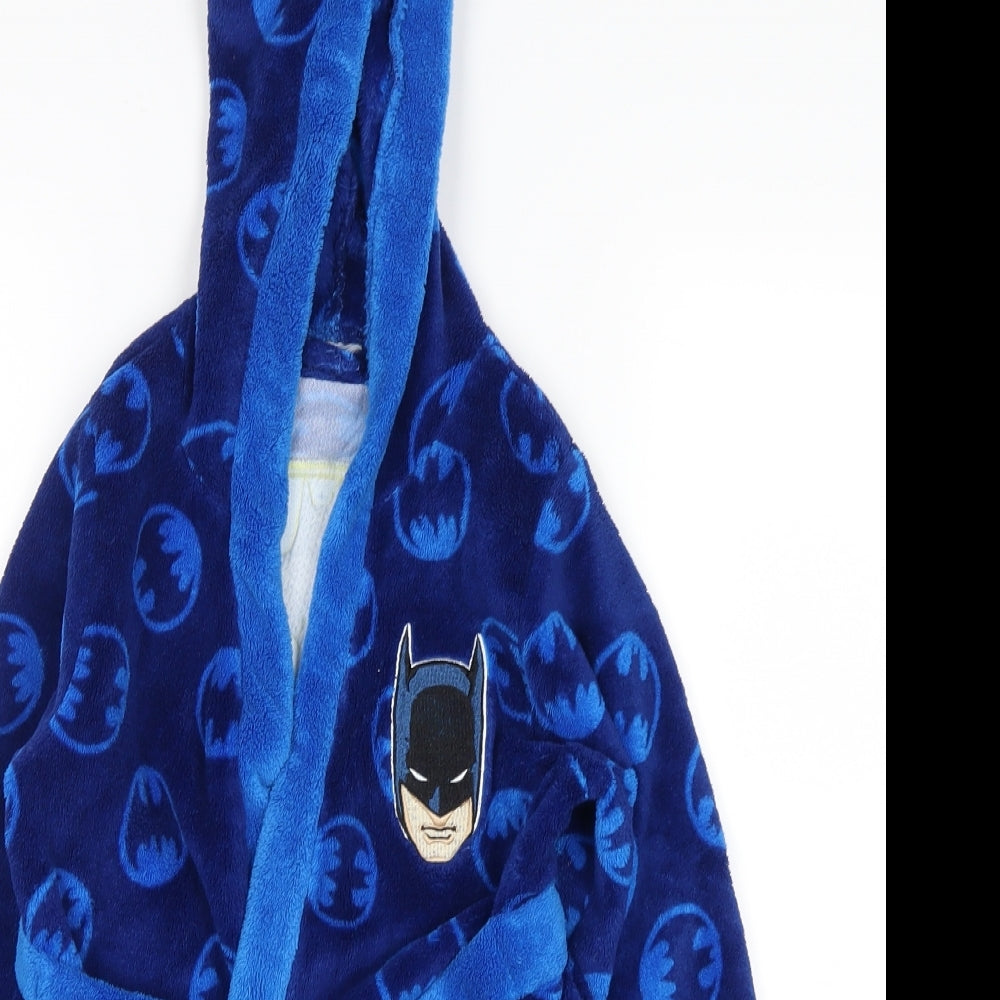 no brand Boys Blue    Robe Size 4-5 Years  - batman