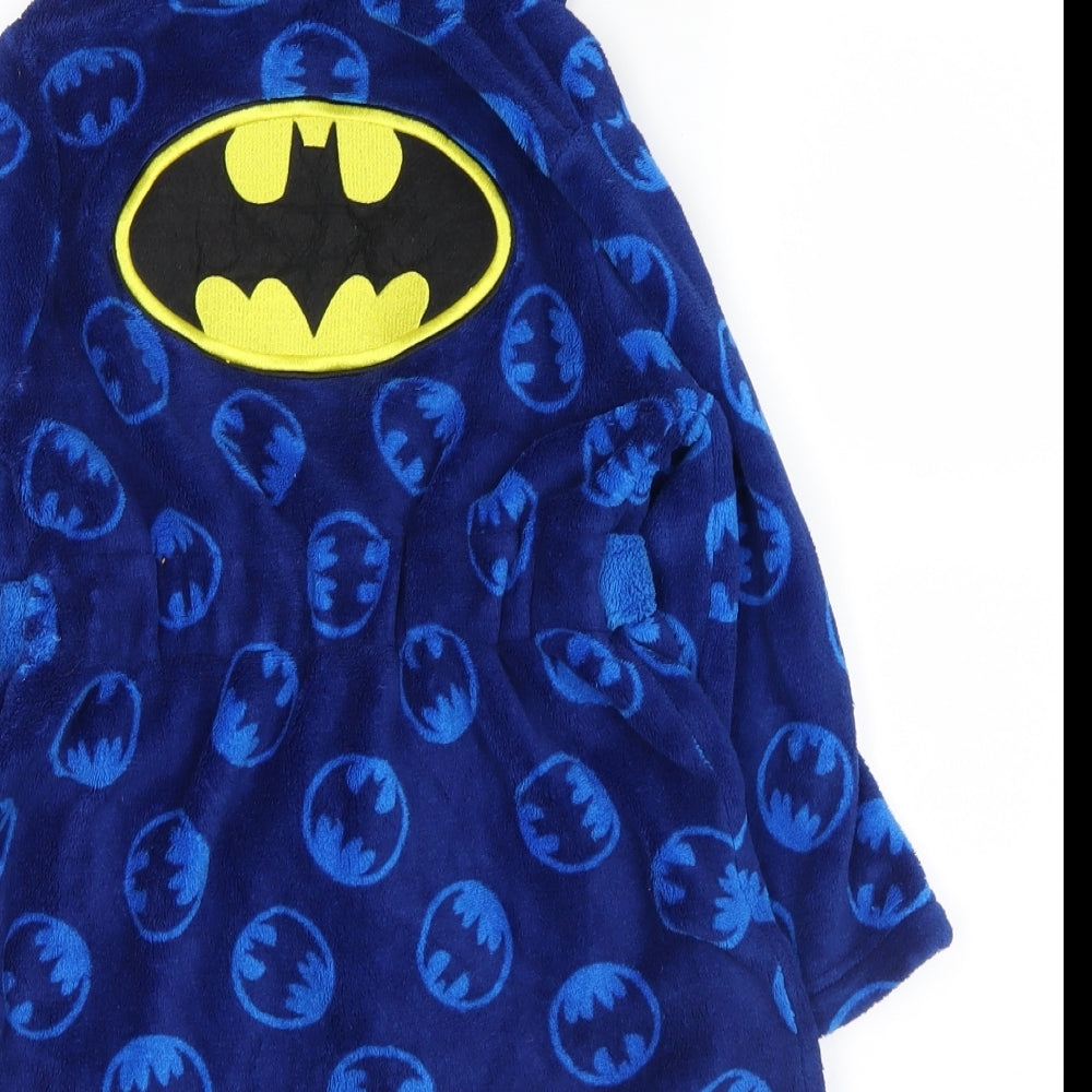 no brand Boys Blue    Robe Size 4-5 Years  - batman