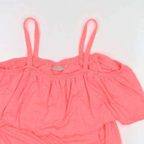 Matalan Girls Pink   Basic Blouse Size 11 Years