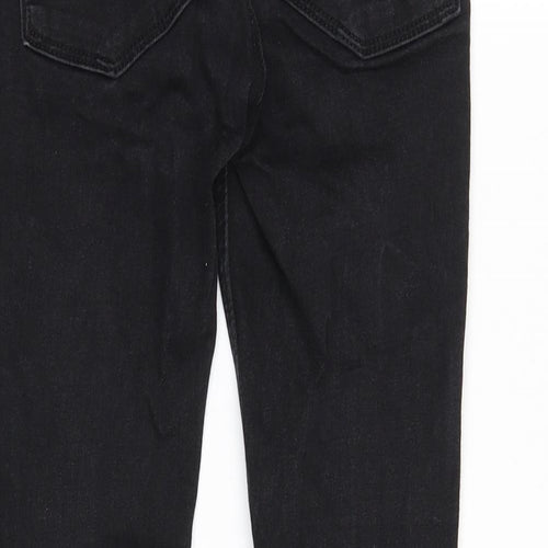 NEXT Girls Black  Denim Skinny Jeans Size 9 Years