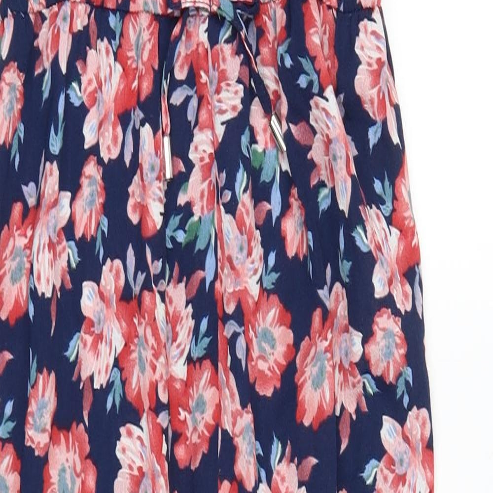 Primark Girls Pink Floral  Trousers One-Piece Size 10-11 Years