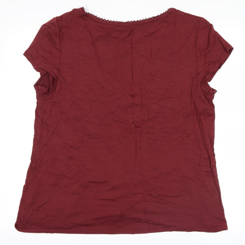 new look  Womens Red   Basic Blouse Size 24