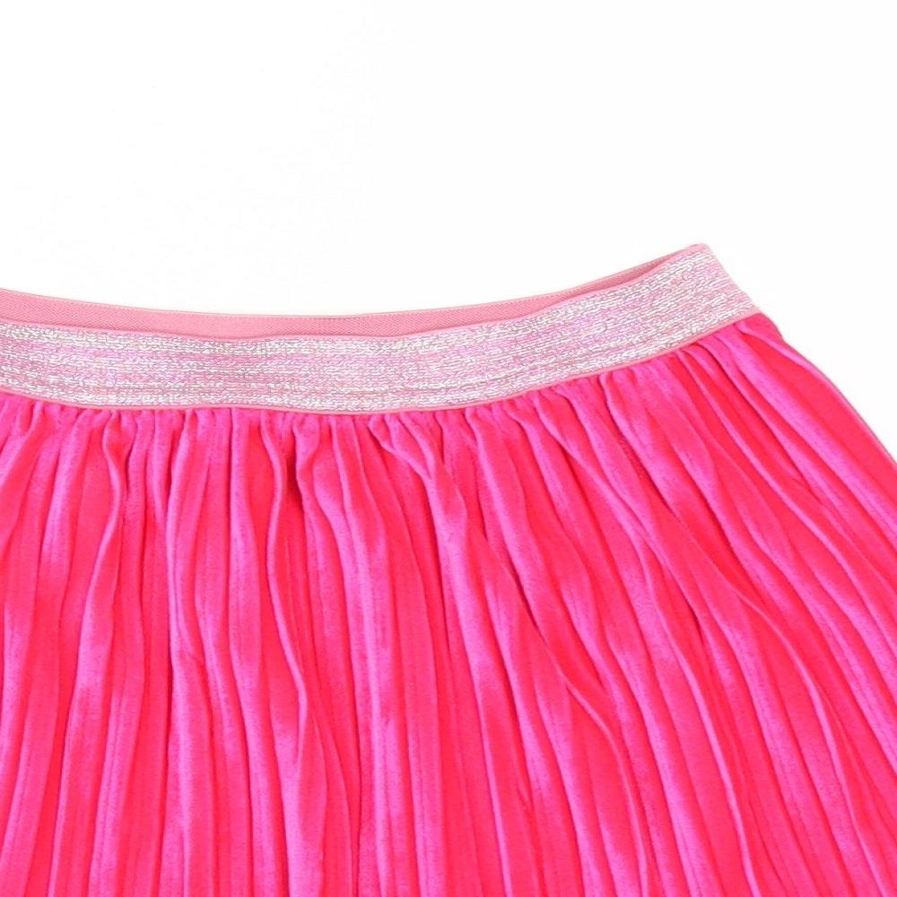 Marks and Spencer Girls Pink   A-Line Skirt Size 6-7 Years