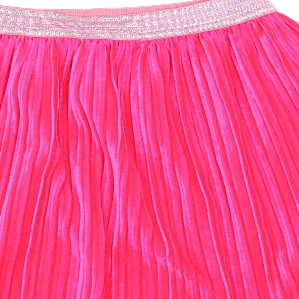 Marks and Spencer Girls Pink   A-Line Skirt Size 6-7 Years