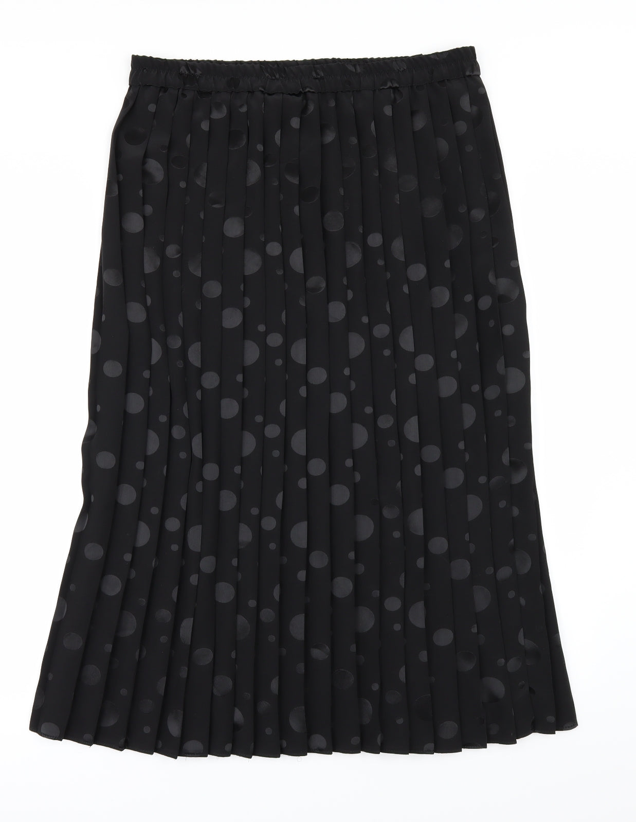 Paul Womens Black   A-Line Skirt Size 14