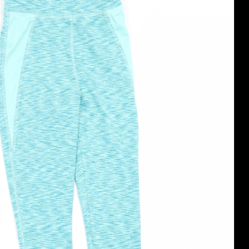 Matalan Girls Green   Carrot Trousers Size 8-9 Years
