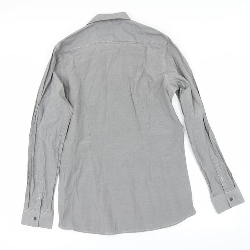NEXT Mens Grey    Button-Up Size 16