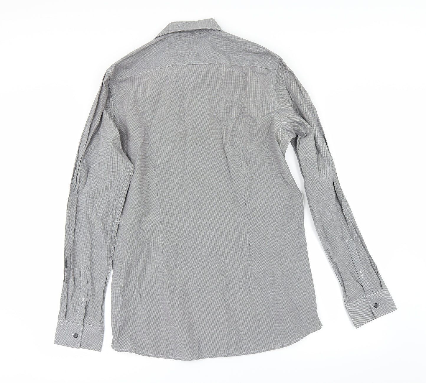 NEXT Mens Grey    Button-Up Size 16