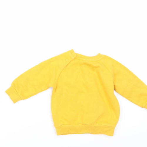 Primark Baby Yellow   Pullover Jumper Size 3-6 Months  - Disney
