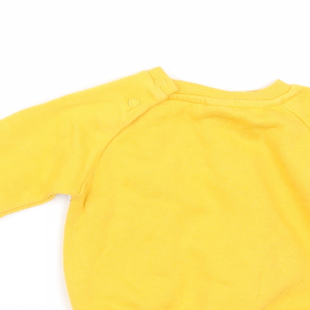 Primark Baby Yellow   Pullover Jumper Size 3-6 Months  - Disney
