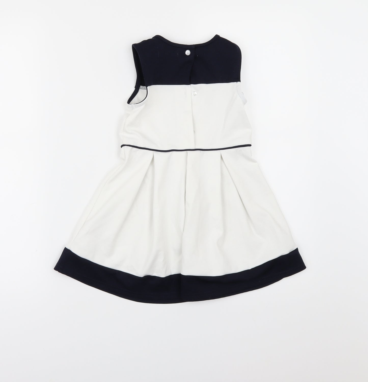 Primark Girls White   Fit & Flare  Size 2-3 Years