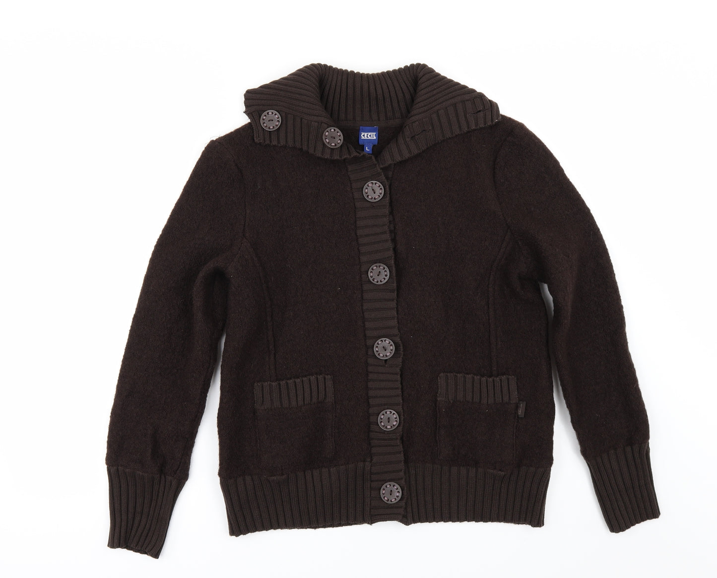 Cecil Womens Brown   Jacket  Size L