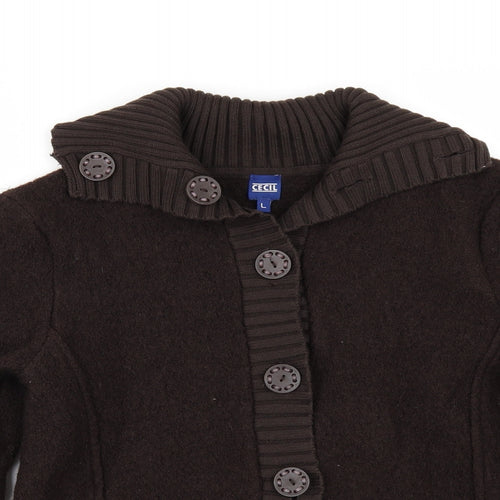 Cecil Womens Brown   Jacket  Size L