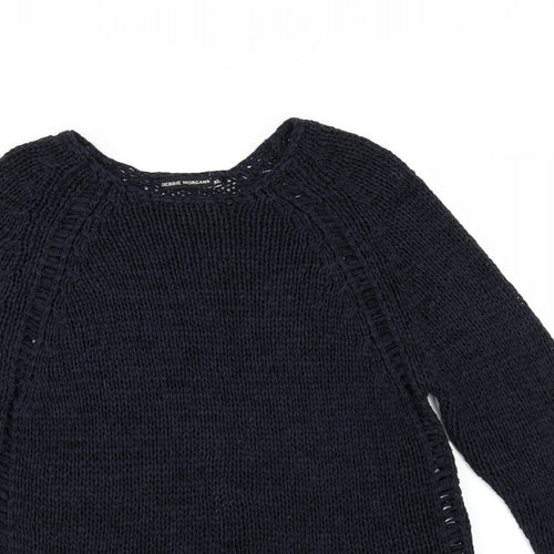 Debbie Morgan Womens Blue   Pullover Jumper Size XL