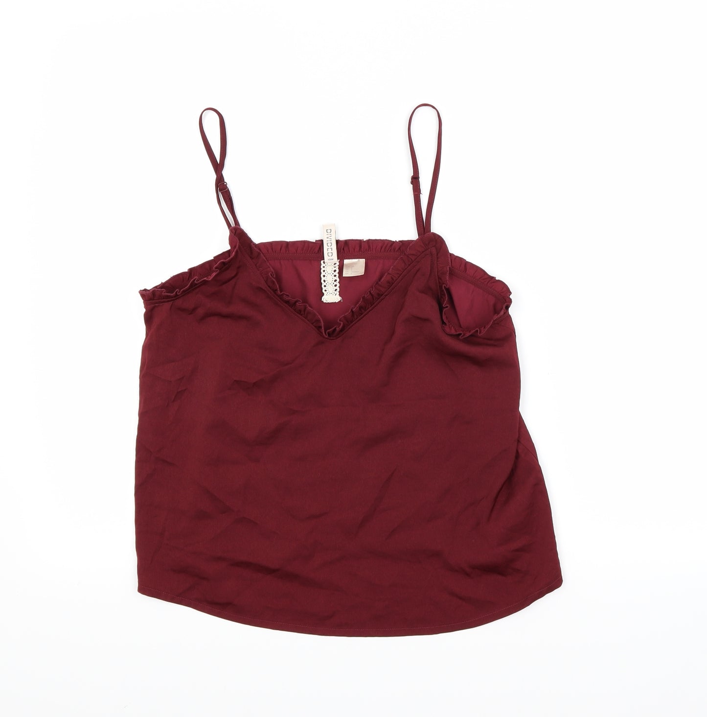 Divided Womens Red   Camisole Tank Size 10