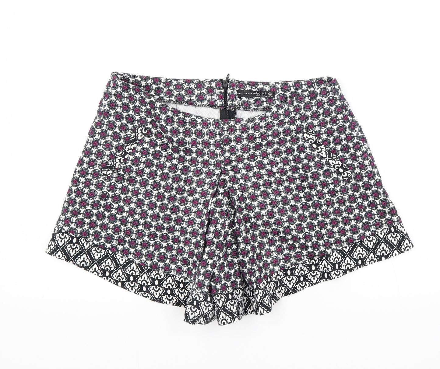 Atmosphere Womens Multicoloured Floral  Hot Pants Shorts Size 14