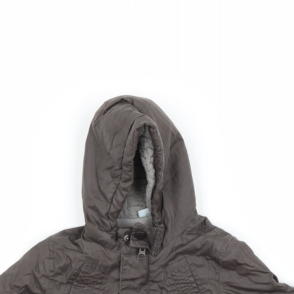 Cherokee Boys Brown   Basic Coat Coat Size 6-9 Months